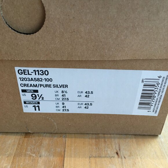 Lapstone & Hammer x ASICS Gel-1130 "10 Year" 1203A582-100 Sz 9.5 - Picture 7 of 7